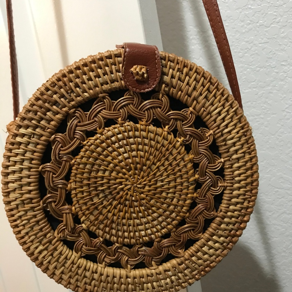 Woven Crossbody Bag